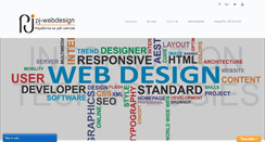 Desktop Screenshot of pj-webdesign.com